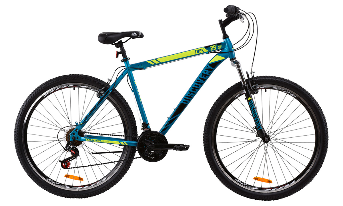 Фотографія Велосипед Discovery 29" TREK (2020) 2020 Синьо-жовтий